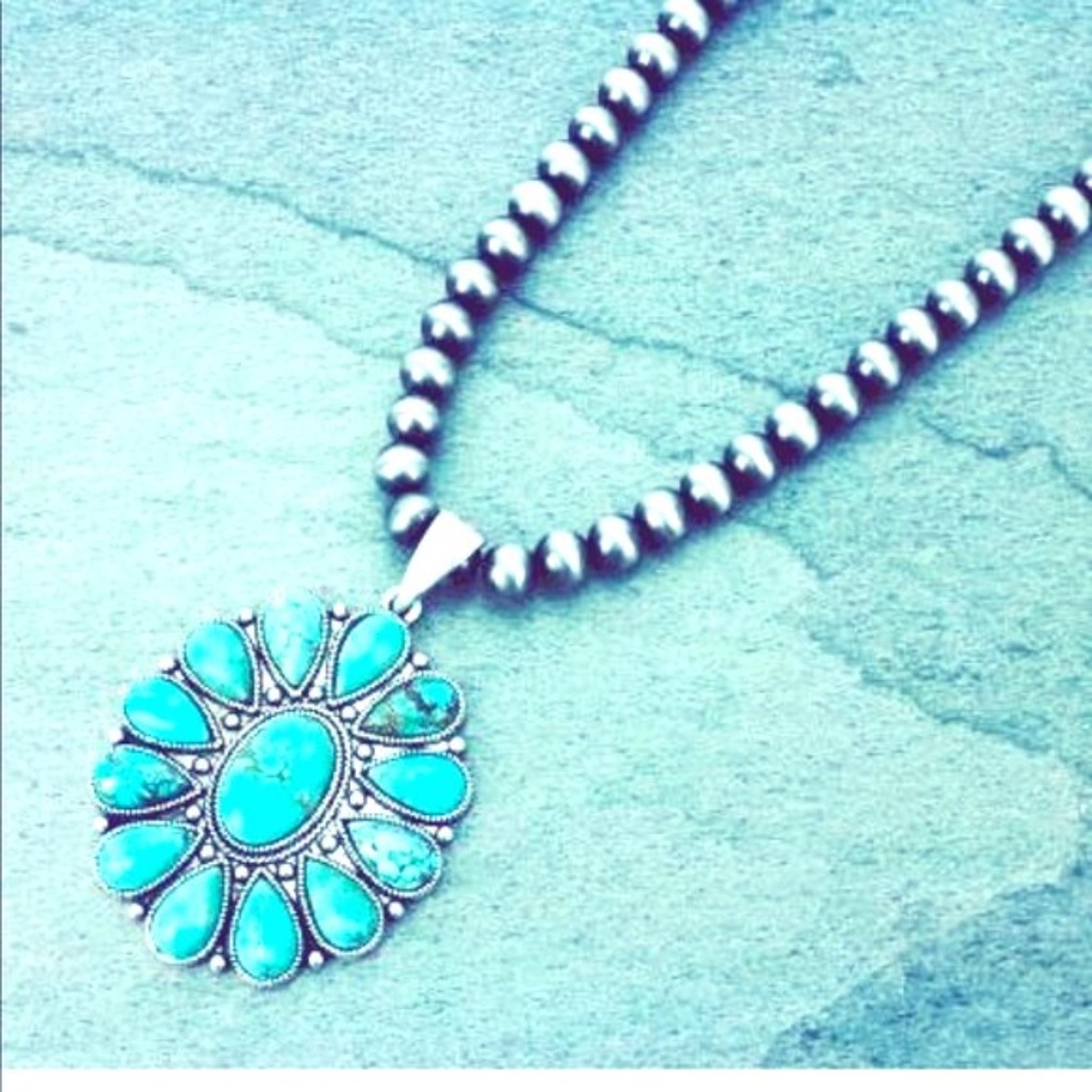 Brand New With Tags- Faux Navajo/Turqouise